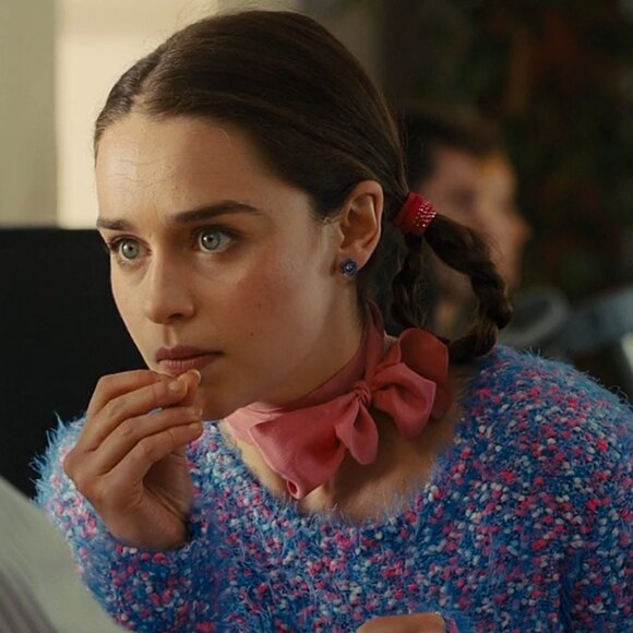 H! by Henry Holland Blue Mini Bobble Sweater ASO Louisa Clark - Picture 11 of 13